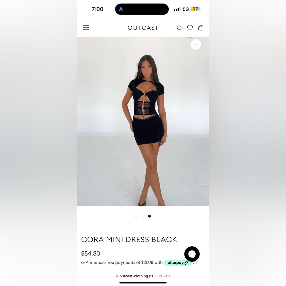 Cora Outcast Clothing Dress